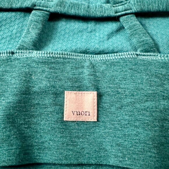 Vuori Green Strappy Crossback Sports Bra Women’s Activewear Stretch Size XL - Picture 3 of 6